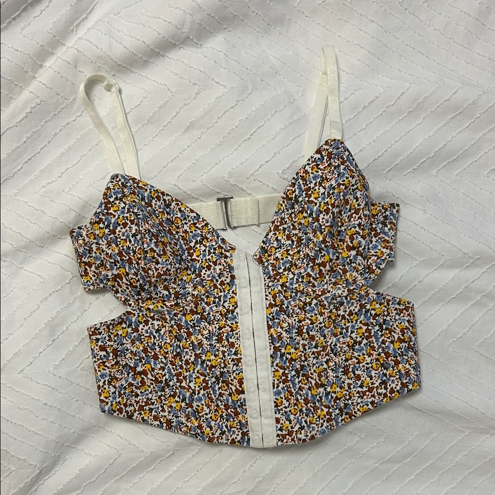 Garage corset top/ going out top